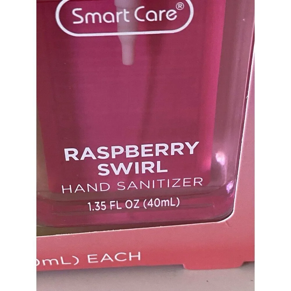 3 Pk 1.35 Fl Oz Smart Care Scented Hand Sanitizer Spray Cherry Guava‎ Raspberry